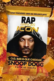 Rap Snack Snoop Dog BBQ Cheddar 71g