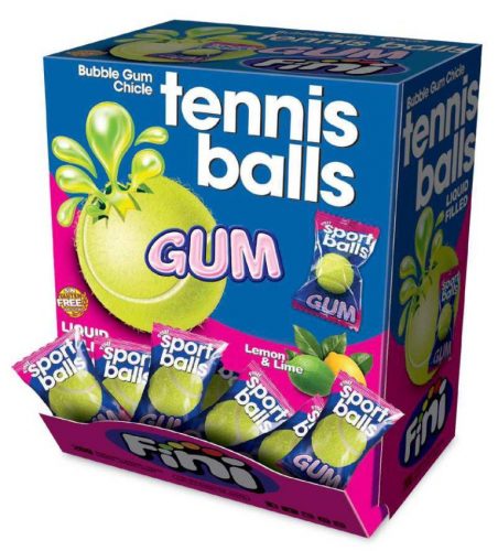 FINI WRAPPED TENNISBALL BUBBLEGUM (5 G)