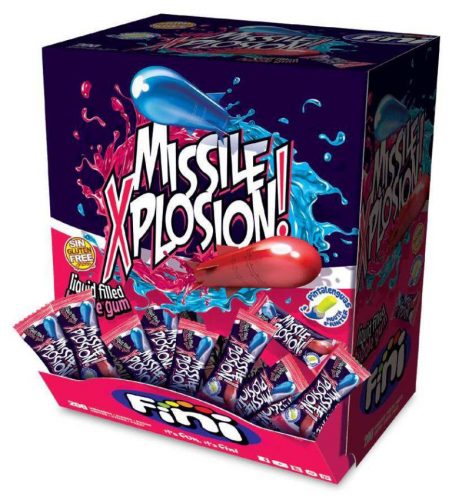 FINI WRAPPED MISSILE XPLOSION LIQUID FILLED