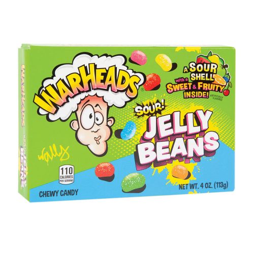 Warheads Warheads Sour Jelly Beans Theatre Box 12x113g