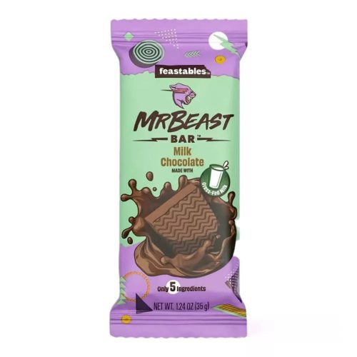 MrBeast Bar Milk Chocolate tejcsokoládé 35g