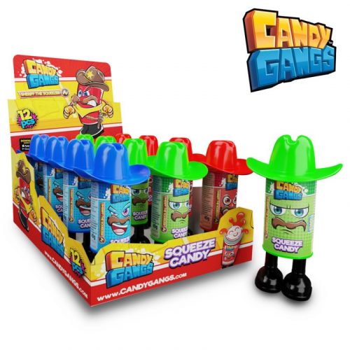 CANDY GANGS SHERIFF SQUEEZER 40GR(12)