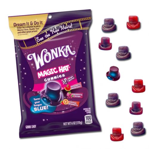 WONKA PEG MIXED FLAVOUR MAGIC HAT GUMMIES